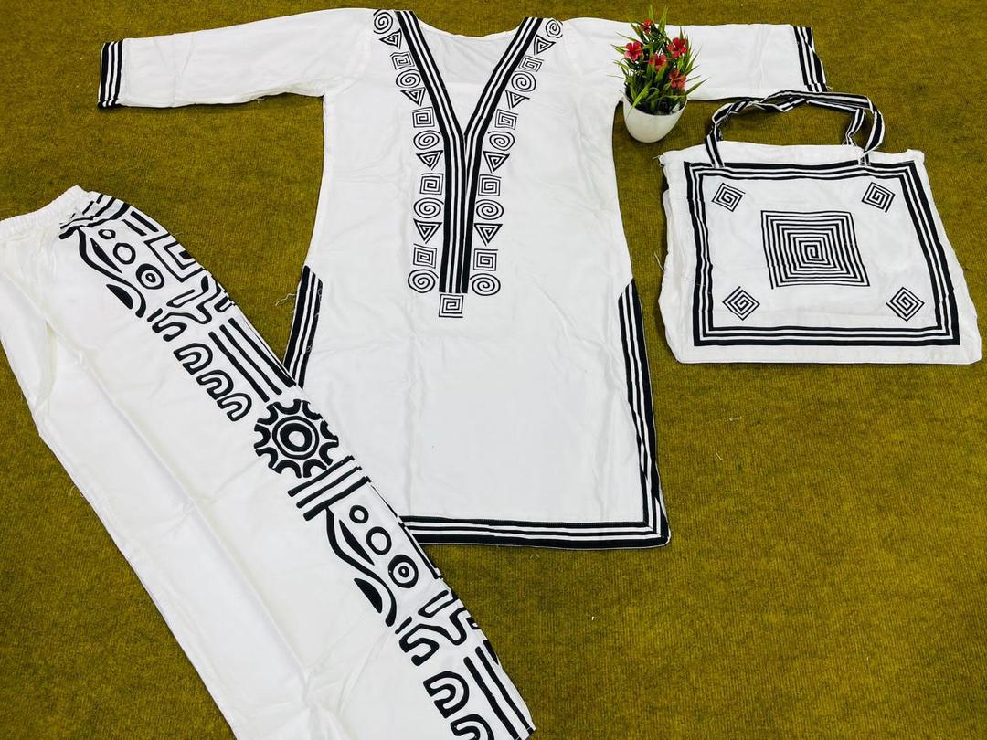 Pure Comfort: White Cotton Clothes for Girls 👧✨