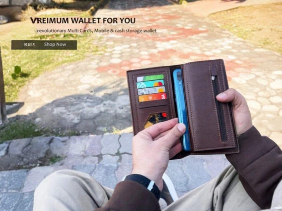π§ββοΈ Men's Premium Leather Wallet β Sleek, Durable & Timeless Style πΌ