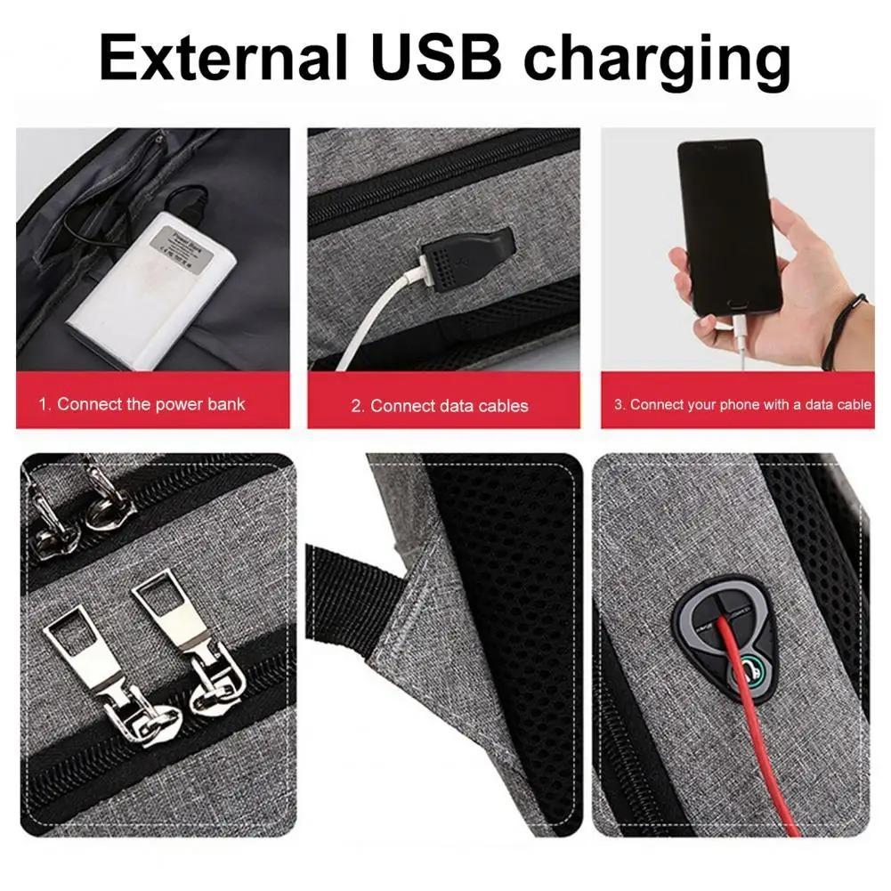 ðž Smart Laptop Bag â Built-in Charger ð, Hands-Free Port ð§ & Multi-Function Design ð