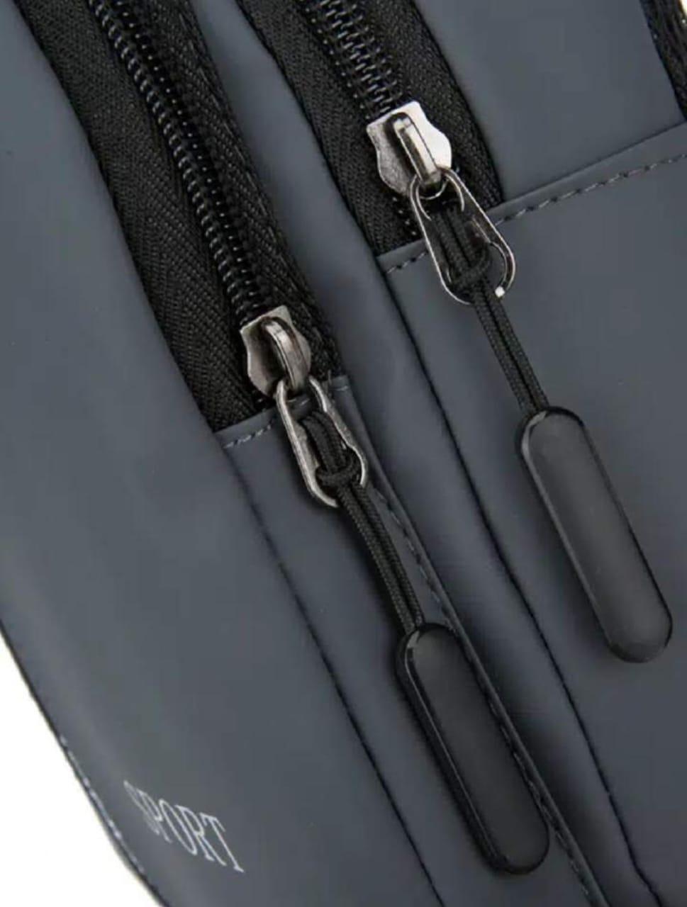 π Menβs Waterproof One-Side Shoulder Bag β Multi-Pocket, Mobile-Friendly & Stylish Carry π§π±