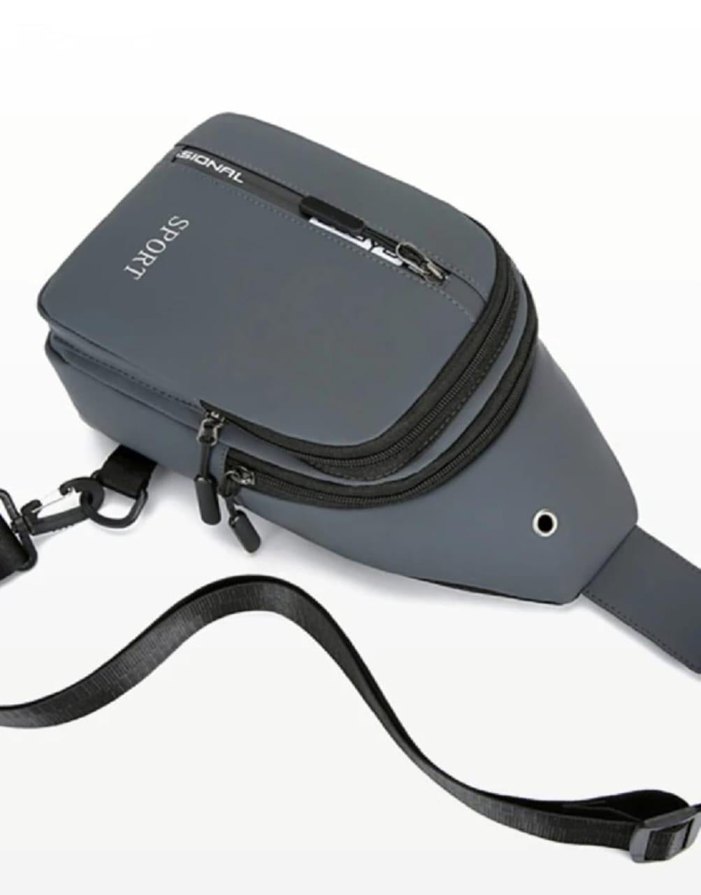 π Menβs Waterproof One-Side Shoulder Bag β Multi-Pocket, Mobile-Friendly & Stylish Carry π§π±