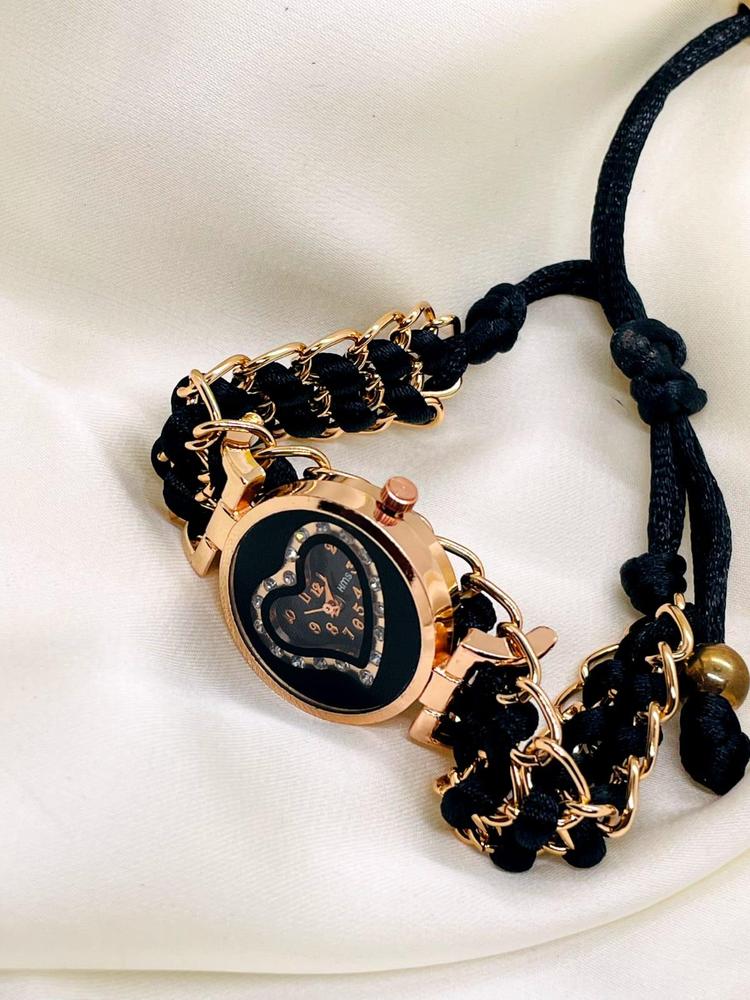 π€β¨β NoirBelle β The Elegant Black Bracelet Watch for Her πΈππ«