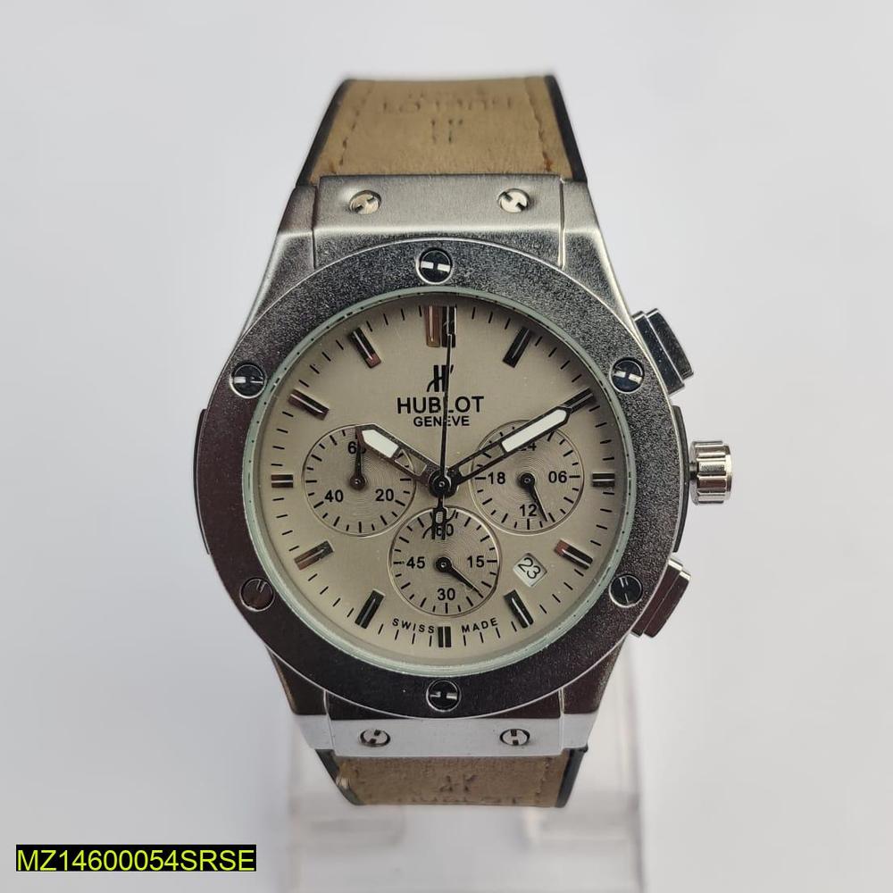 Hublot Classic Analogue Watch for Men – Timeless Elegance ⌚✨🖤