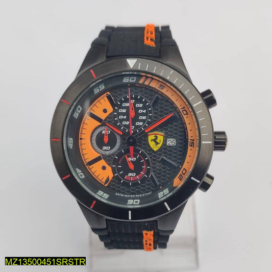 🔴 Ferrari Scuderia Chronograph Watch – Precision Meets Performance 🏁
