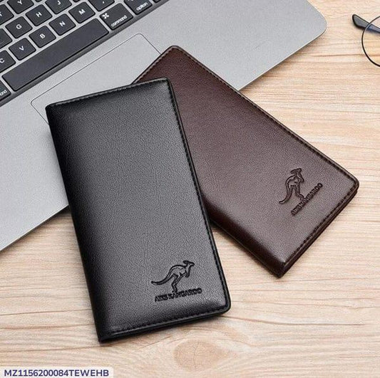 👜 Men's Kangaroo Leather Purse – Slim, Durable & Stylish 🦘