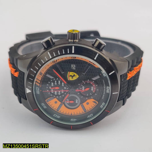 🔴 Ferrari Scuderia Chronograph Watch – Precision Meets Performance 🏁