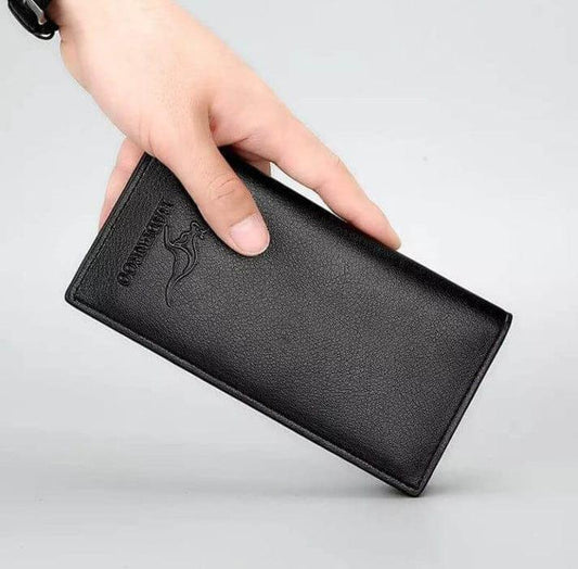 👜 Men's Kangaroo Leather Purse – Slim, Durable & Stylish 🦘