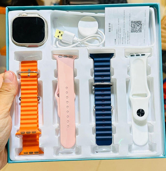⌚ QuadStep Smartwatch – Four Steps to Total Control 🚀👋👆👇✋